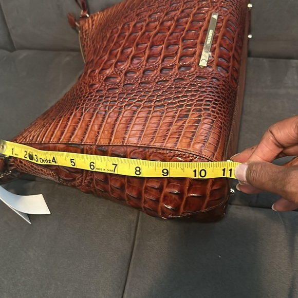 NWT Brahmin Gracie Pecan Shoulder Bag - Picture 10 of 11